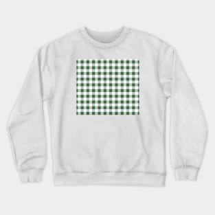 Northeastern farmer pattern small green Crewneck Sweatshirt